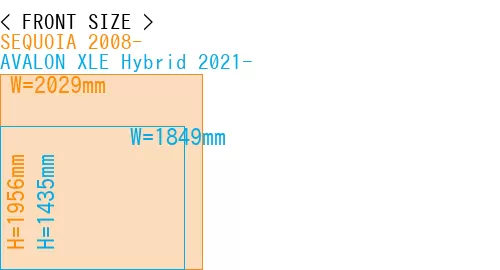 #SEQUOIA 2008- + AVALON XLE Hybrid 2021-